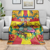 Italy Sicily Blanket Gorgoneion Baroque Patterns - Wonder Print Shop