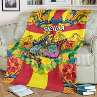 Italy Sicily Blanket Gorgoneion Baroque Patterns - Wonder Print Shop