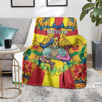 Italy Sicily Blanket Gorgoneion Baroque Patterns - Wonder Print Shop