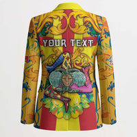 Personalized Italy Sicily Blazer Gorgoneion Baroque Patterns - Wonder Print Shop