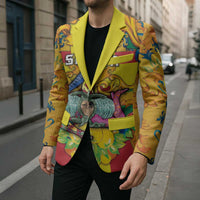 Personalized Italy Sicily Blazer Gorgoneion Baroque Patterns - Wonder Print Shop