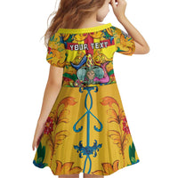 Personalized Italy Sicily Family Matching Off The Shoulder Long Sleeve Dress and Hawaiian Shirt Gorgoneion Baroque Patterns - Wonder Print Shop