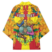 Personalized Italy Sicily Kimono Gorgoneion Baroque Patterns - Wonder Print Shop