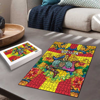 Italy Sicily Puzzle Gorgoneion Baroque Patterns - Wonder Print Shop