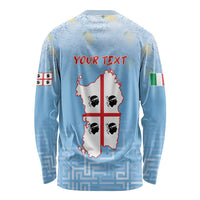 Personalized Italy Sardinia Long Sleeve Shirt I Don't Need Therapy - Wonder Print Shop