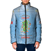 Personalized Italy Sardinia Padded Jacket I Don't Need Therapy - Wonder Print Shop
