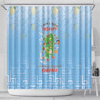 Italy Sardinia Shower Curtain I Don't Need Therapy - Wonder Print Shop