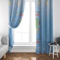 Italy Sardinia Window Curtain I Don't Need Therapy - Wonder Print Shop