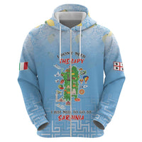 Personalized Italy Sardinia Zip Hoodie I Don't Need Therapy - Wonder Print Shop