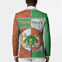 Personalized Niger Blazer Dama Gazelle Waving Flag Funny Style