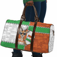 Niger Travel Bag Dama Gazelle Waving Flag Funny Style