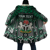Personalized Nigeria Cloak Eagle With Tribal Patterns