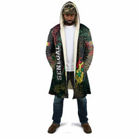 Personalized Senegal Cloak Heart Baobab Art Grunge Style