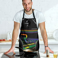 Racing Pride Apron Racing Rainbow Cyberpunk Style