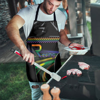 Racing Pride Apron Racing Rainbow Cyberpunk Style