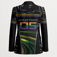Custom Racing Pride Blazer Racing Rainbow Cyberpunk Style