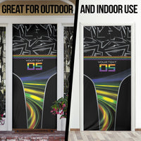 Custom Racing Pride Door Cover Racing Rainbow Cyberpunk Style