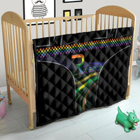 Racing Pride Quilt Racing Rainbow Cyberpunk Style