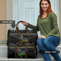 Racing Pride Travel Bag Racing Rainbow Cyberpunk Style