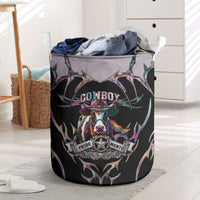 Cowboy Pride Month Sounds Gay Im in Laundry Basket Y2K Tribal Chrome With Rainbow Scarf Cow
