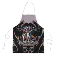 Cowboy Pride Month Sounds Gay Im in Apron Y2K Tribal Chrome With Rainbow Scarf Cow