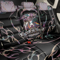 Cowboy Pride Month Sounds Gay Im in Back Car Seat Cover Y2K Tribal Chrome With Rainbow Scarf Cow