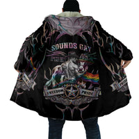 Cowboy Pride Month Sounds Gay Im in Cloak Y2K Tribal Chrome With Rainbow Scarf Cow