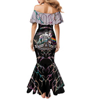 Cowboy Pride Month Sounds Gay Im in Mermaid Dress Y2K Tribal Chrome With Rainbow Scarf Cow