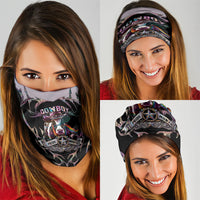 Cowboy Pride Month Sounds Gay Im in Neck Gaiter Y2K Tribal Chrome With Rainbow Scarf Cow