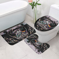 Cowboy Pride Month Sounds Gay Im in Bathroom Set Y2K Tribal Chrome With Rainbow Scarf Cow Version 2