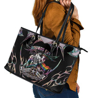 Cowboy Pride Month Sounds Gay Im in Leather Tote Bag Y2K Tribal Chrome With Rainbow Scarf Cow Version 2