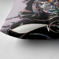 Cowboy Pride Month Sounds Gay Im in Pillow Cover Y2K Tribal Chrome With Rainbow Scarf Cow Version 2