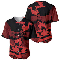 Canada Maple Leaf Baseball Jersey Unique Style Red Version - Wonder Print Shop