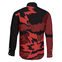 Canada Maple Leaf Family Matching Puletasi and Hawaiian Shirt Unique Style Red Version - Wonder Print Shop