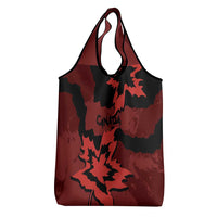Canada Maple Leaf Grocery Bag Unique Style Red Version - Wonder Print Shop