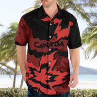 Canada Maple Leaf Hawaiian Shirt Unique Style Red Version - Wonder Print Shop