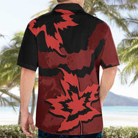 Canada Maple Leaf Hawaiian Shirt Unique Style Red Version - Wonder Print Shop