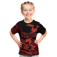 Canada Maple Leaf Kid T Shirt Unique Style Red Version - Wonder Print Shop