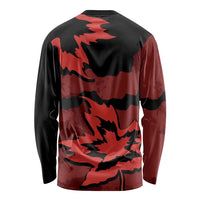 Canada Maple Leaf Long Sleeve Shirt Unique Style Red Version - Wonder Print Shop