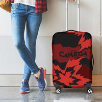 Canada Maple Leaf Luggage Cover Unique Style Red Version - Wonder Print Shop