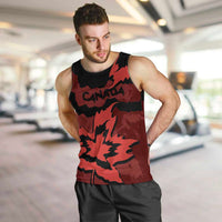 Canada Maple Leaf Men Tank Top Unique Style Red Version - Wonder Print Shop