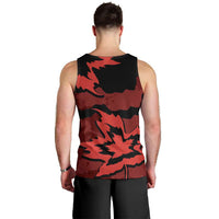 Canada Maple Leaf Men Tank Top Unique Style Red Version - Wonder Print Shop