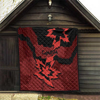 Canada Maple Leaf Quilt Unique Style Red Version - Wonder Print Shop