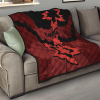 Canada Maple Leaf Quilt Unique Style Red Version - Wonder Print Shop