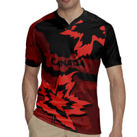 Canada Maple Leaf Rugby Jersey Unique Style Red Version - Wonder Print Shop