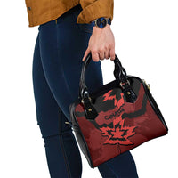 Canada Maple Leaf Shoulder Handbag Unique Style Red Version - Wonder Print Shop