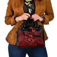 Canada Maple Leaf Shoulder Handbag Unique Style Red Version - Wonder Print Shop