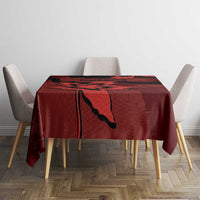 Canada Maple Leaf Tablecloth Unique Style Red Version - Wonder Print Shop