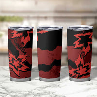 Canada Maple Leaf Tumbler Cup Unique Style Red Version - Wonder Print Shop