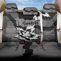Canada Maple Leaf Back Car Seat Cover Unique Style Black Version - Wonder Print Shop